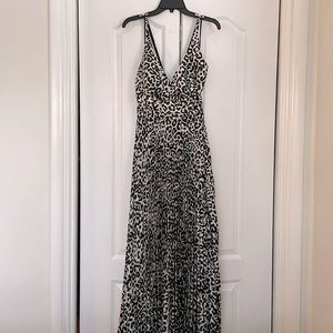 NWT animal print formal gown